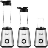 Стационарный блендер Kitfort KT-1340-3 (серебристый) - Превью изображения №3 — Интернет-магазин ПроЗаказ