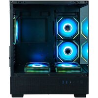 Корпус XASTRA Q400M 5ARGB-C6-UC (черный) - Превью изображения №2 — Интернет-магазин ПроЗаказ