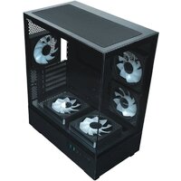 Корпус XASTRA Q400M 5ARGB-C6-UC (черный) - Превью изображения №4 — Интернет-магазин ПроЗаказ