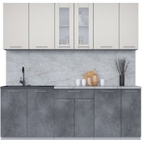 Интерлиния Мила 21 (персидский жемчуг/бетон портленд/серый каспий)