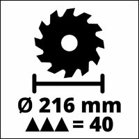 Торцовочная пила Einhell TE-SM 36/8 L Li-Solo 4300882 (без АКБ) - Превью изображения №4 — Интернет-магазин ПроЗаказ