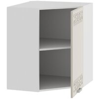 Шкаф навесной Трия Долорес 1В6У (белый/крем) - Превью изображения №2 — Интернет-магазин ПроЗаказ