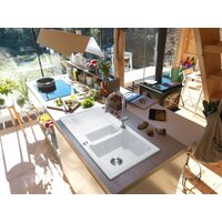 Кухонная мойка Franke Maris MRK 651-100 124.0379.966 (снежно-белый) - Превью изображения №2 — Интернет-магазин ПроЗаказ