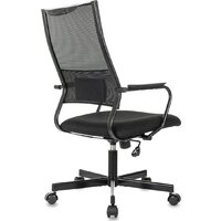 Офисное кресло Бюрократ CH Balance черный Elastic-102 TW-11 (сетка/ткань крестовина металл черный) - Превью изображения №5 — Интернет-магазин ПроЗаказ