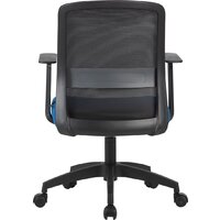 Офисное кресло CACTUS CS-MC333-BKBL (черный/темно-синий) - Превью изображения №4 — Интернет-магазин ПроЗаказ