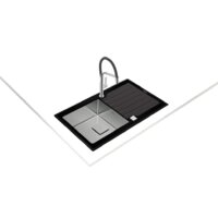 Кухонная мойка TEKA Diamond RS15 1B 1D 86 Auto (черный) - Превью изображения №2 — Интернет-магазин ПроЗаказ
