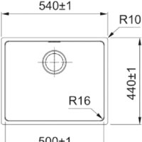 Кухонная мойка Franke FEX 110-50 - Превью изображения №2 — Интернет-магазин ПроЗаказ