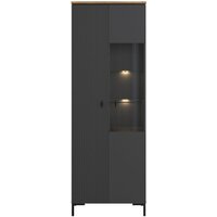 Black Red White San Gimignano REG1D1W с подсветкой (антрацитовый/дуб нокс)