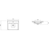  Гамма Тумба с умывальником 23оФ2/3-У 55 Сава-2055 - Превью изображения №6 — Интернет-магазин ПроЗаказ