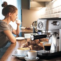 Рожковая кофеварка Ariete Espresso Slim Moderna 1381/10 - Превью изображения №2 — Интернет-магазин ПроЗаказ