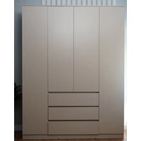 Шкаф распашной ДСВ МС Мори МШ 1600 (сатин) - Превью изображения №3 — Интернет-магазин ПроЗаказ