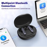 Наушники EarFun Air S (черный) - Превью изображения №6 — Интернет-магазин ПроЗаказ
