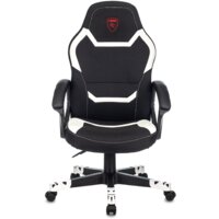 Игровое (геймерское) кресло Zombie 10 (черный/белый) - Превью изображения №2 — Интернет-магазин ПроЗаказ