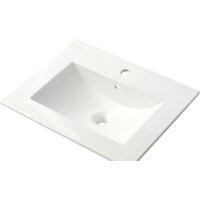  ЗОВ Тумба с умывальником Дион 60 D60LWP0M9003MKV5-OL60 (белый матовый) - Превью изображения №3 — Интернет-магазин ПроЗаказ