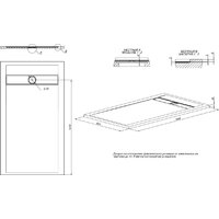 Душевой поддон Allen Brau Infinity 160x90 8.21007-21 - Превью изображения №7 — Интернет-магазин ПроЗаказ