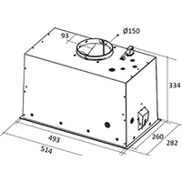 Кухонная вытяжка Elica Lane WH/A/52 - Превью изображения №3 — Интернет-магазин ПроЗаказ