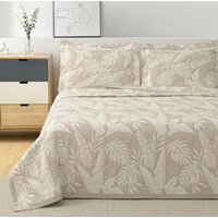 Набор текстиля для спальни Arya Tropic 8680943102799 180x240 (бежевый) - Превью изображения №5 — Интернет-магазин ПроЗаказ