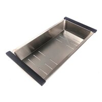 Кухонная мойка Roxen Simple 560220-60 сатин (с коландером и дозатором) - Превью изображения №9 — Интернет-магазин ПроЗаказ