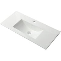  ЗОВ Тумба с умывальником Кито 100 K100LW0MWM-OL100 (белый матовый) - Превью изображения №2 — Интернет-магазин ПроЗаказ