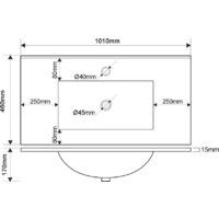  ЗОВ Тумба с умывальником Кито 100 K100LW0MWM-OL100 (белый матовый) - Превью изображения №6 — Интернет-магазин ПроЗаказ