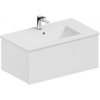 ЗОВ Тумба с умывальником Кито 100 K100LW0MWM-OL100 (белый матовый)