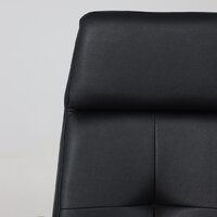 Офисное кресло AksHome Немига 1 (кожа натуральная Black/основание хром) - Превью изображения №9 — Интернет-магазин ПроЗаказ