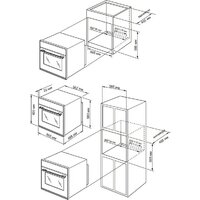 Электрический духовой шкаф Schtoff CME 6406 WH - Превью изображения №5 — Интернет-магазин ПроЗаказ
