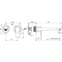 Смеситель без скрытого механизма Ideal Standard Cerafine O BD133XG - Превью изображения №6 — Интернет-магазин ПроЗаказ