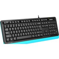 Клавиатура A4Tech Fstyler FKS10 (черный/синий) - Превью изображения №3 — Интернет-магазин ПроЗаказ