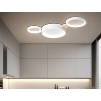Припотолочная люстра Ambrella light FL4812/3 WH - Превью изображения №8 — Интернет-магазин ПроЗаказ