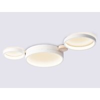 Припотолочная люстра Ambrella light FL4812/3 WH - Превью изображения №4 — Интернет-магазин ПроЗаказ