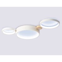 Припотолочная люстра Ambrella light FL4812/3 WH - Превью изображения №5 — Интернет-магазин ПроЗаказ