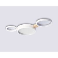 Припотолочная люстра Ambrella light FL4812/3 WH - Превью изображения №3 — Интернет-магазин ПроЗаказ