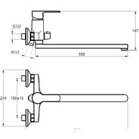 Смеситель Voda Drop DP31 - Превью изображения №3 — Интернет-магазин ПроЗаказ