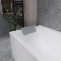 Ванна Lauter Oasis 190 21203090 (с ножками, серым подголов., белый лиц. и торц.экран) - Превью изображения №13 — Интернет-магазин ПроЗаказ