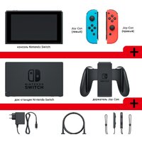 Игровая приставка Nintendo Switch 2019 (с неоновыми Joy-Con) - Превью изображения №6 — Интернет-магазин ПроЗаказ