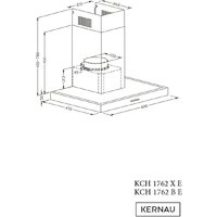 Кухонная вытяжка Kernau KCH 1762 X E - Превью изображения №3 — Интернет-магазин ПроЗаказ