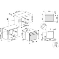 Электрический духовой шкаф Smeg SF68C1AO - Превью изображения №2 — Интернет-магазин ПроЗаказ