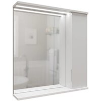 Mixline Шкаф с зеркалом для ванной Лайн 60 553011 (правый, с подсветкой)