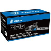 Аккумуляторная пила Deko DKCHS 40V Pro 080-2000 (с 2-мя АКБ) - Превью изображения №5 — Интернет-магазин ПроЗаказ