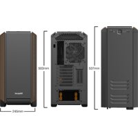 Корпус be quiet! Silent Base 601 BGW25 (черный/оранжевый) - Превью изображения №2 — Интернет-магазин ПроЗаказ