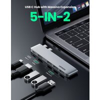 USB-хаб Ugreen CM251 60559 - Превью изображения №2 — Интернет-магазин ПроЗаказ