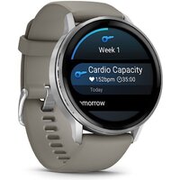 Умные часы Garmin Venu 4 45 мм (серебристый/серый) - Превью изображения №5 — Интернет-магазин ПроЗаказ