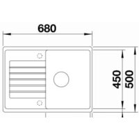 Кухонная мойка Blanco Zia 45 S Compact 526009 (черный) - Превью изображения №2 — Интернет-магазин ПроЗаказ