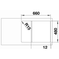 Кухонная мойка Blanco Zia 45 S Compact 526009 (черный) - Превью изображения №3 — Интернет-магазин ПроЗаказ