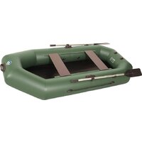 Лоцман Гребная под мотор стандарт ЛС-260 (зеленый)