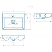 Умывальник Kirovit Вилис 650 4610119204013 - Превью изображения №5 — Интернет-магазин ПроЗаказ