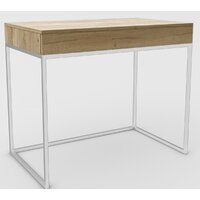 Hype Mebel Авелин 90x40 (белый/дуб галифакс натуральный)