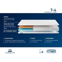Ортопедический наматрасник Фабрика сна Топпер Т-4 90х190 - Превью изображения №2 — Интернет-магазин ПроЗаказ