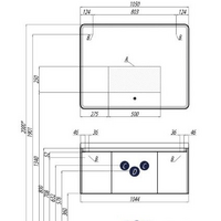  Акватон Тумба под умывальник Шерилл 105 1A206301SH010 - Превью изображения №2 — Интернет-магазин ПроЗаказ